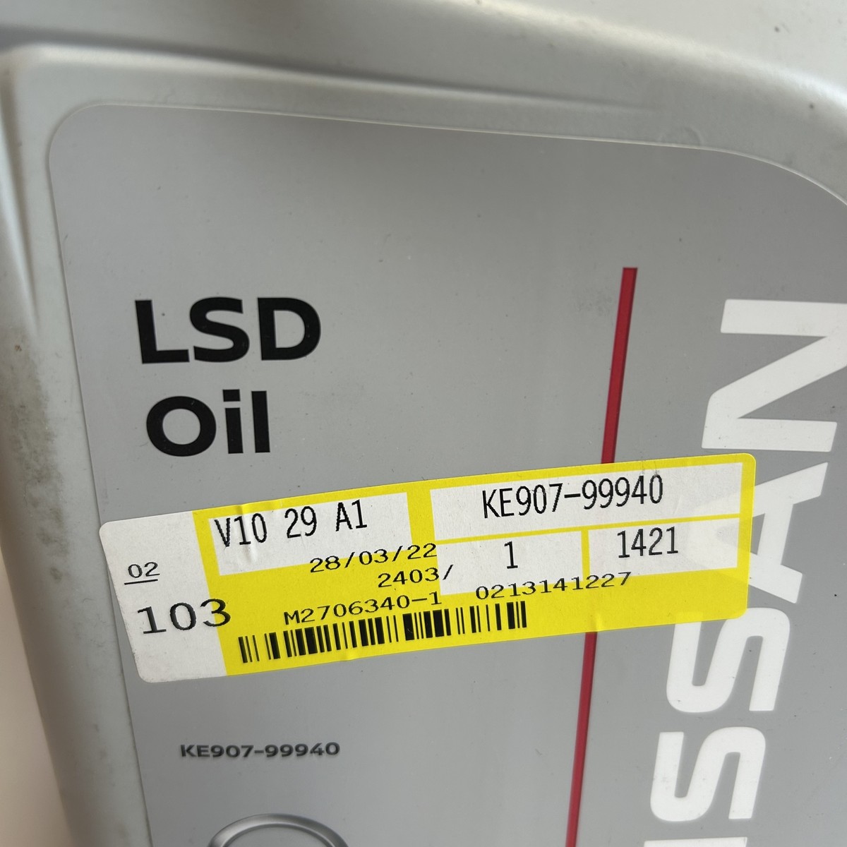 Nissan Limited Slip Differential Discs Fluid LSD 5L Oil
