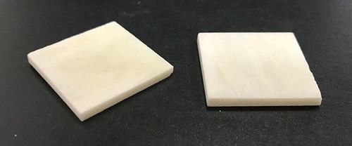12 pieces Square No Polished Bone Block Guitar Ukulele Mandolin Banjo Inlay - Picture 2 of 4