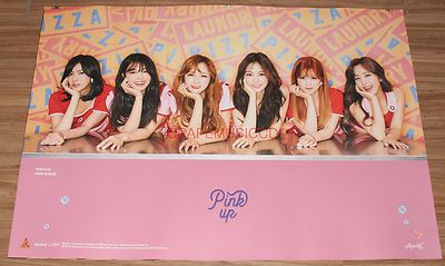 APINK Pink Up 6th Mini Album B ver. CD + PHOTOCARD + FOLDED POSTER