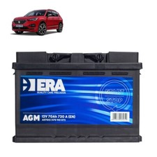 Batteria 70Ah A.G.M. per Seat Tarraco 1.5 2.0 TSI benzina 2.0 TDI gasolio 2018+