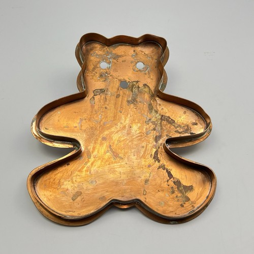 Cortador de galletas de oso de peluche Cape Cod Copper Works con mango 6x6,75 - Imagen 3 de 6