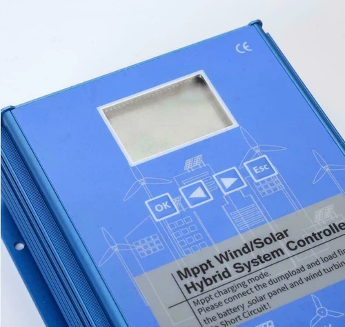 3000W MPPT Wind Solar Hybrid Controller 24V 48v Wind turbine Generator Regulator - Picture 8 of 12