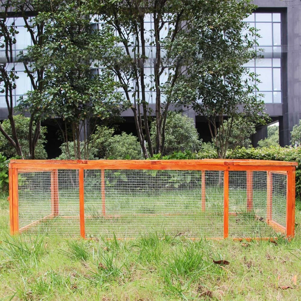 Clapier Cage à lapin XXL Cage à lièvre Petits rongeurs Enclos Parc - Photo 2/4