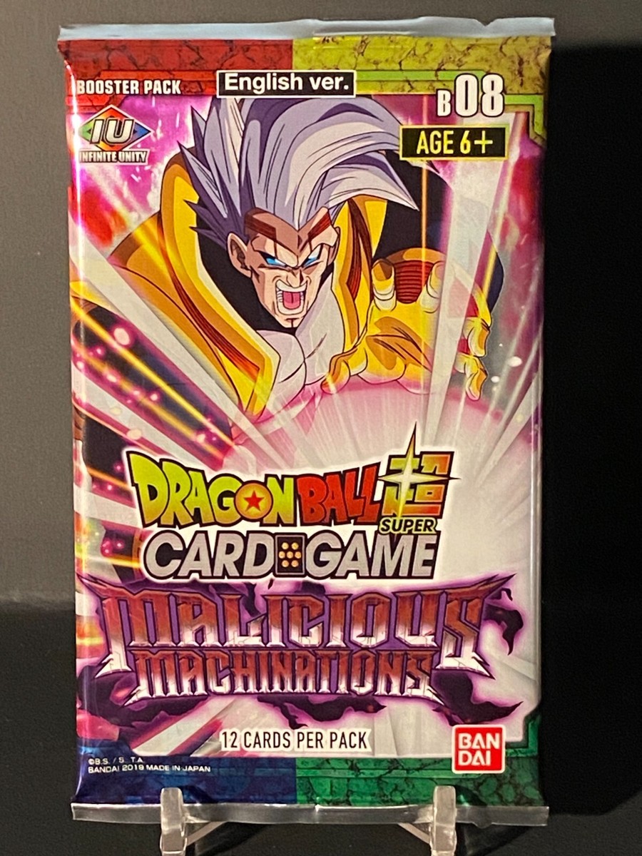 Dragon Ball Super Card Game Malicious Machinations Booster Pack Factory  Sealed