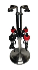 Oggi Corp Four Bottle Rotating Liquor Dispenser Alcohol Drink Shot Home Bar