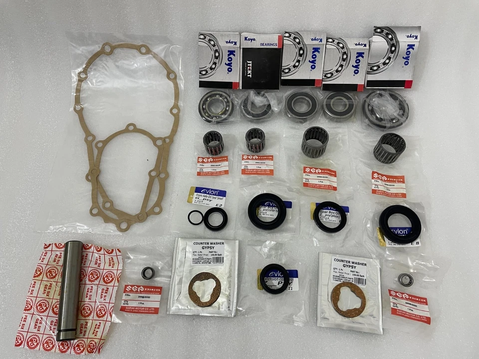 Suzuki Samurai Sierra Drover SJ413 Transfer Case Needle Bearing Seal Rebuild Kit - Image 3 of 4