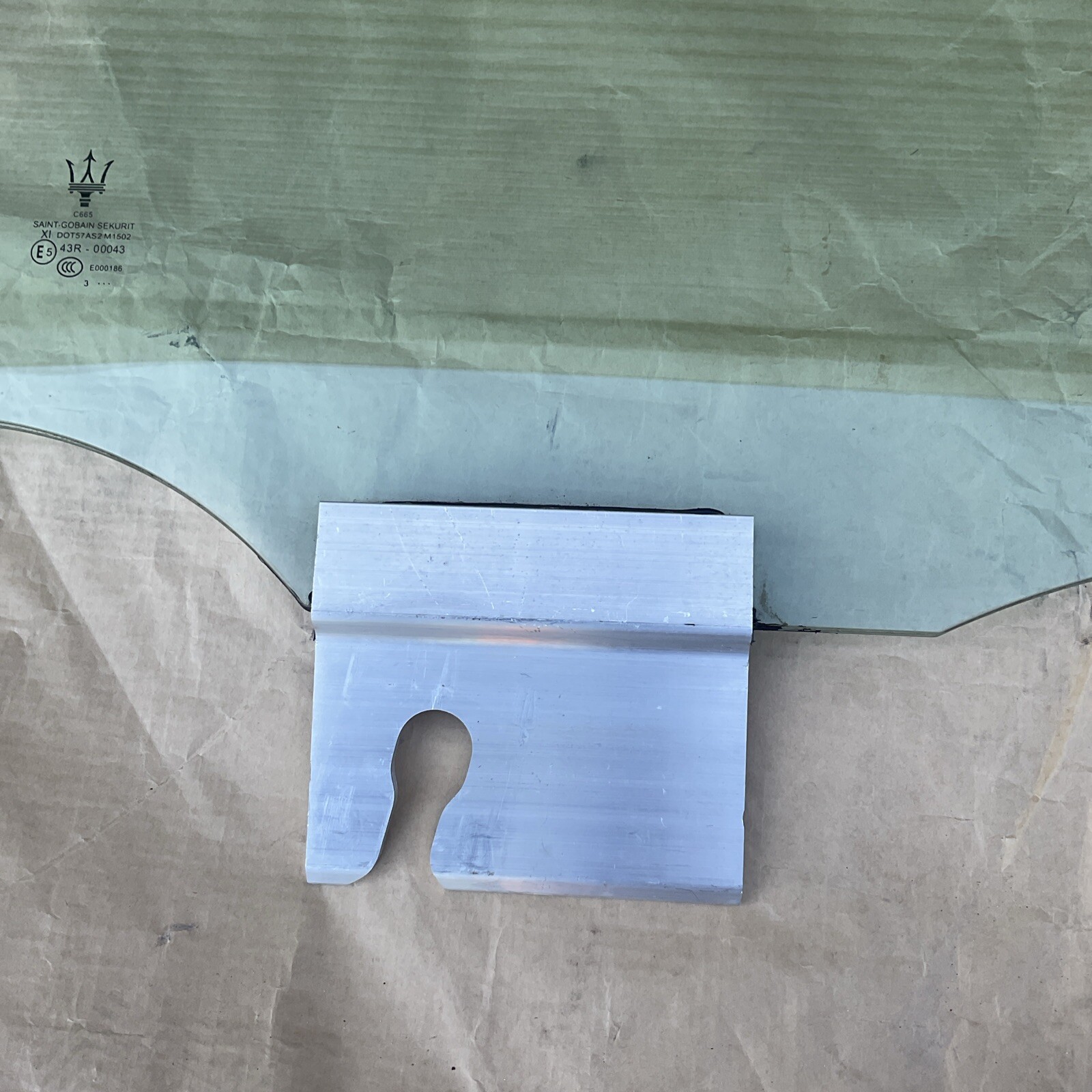 14-21 Maserati Quattroporte Rear Left Driver Door Window Glass Factory Oem