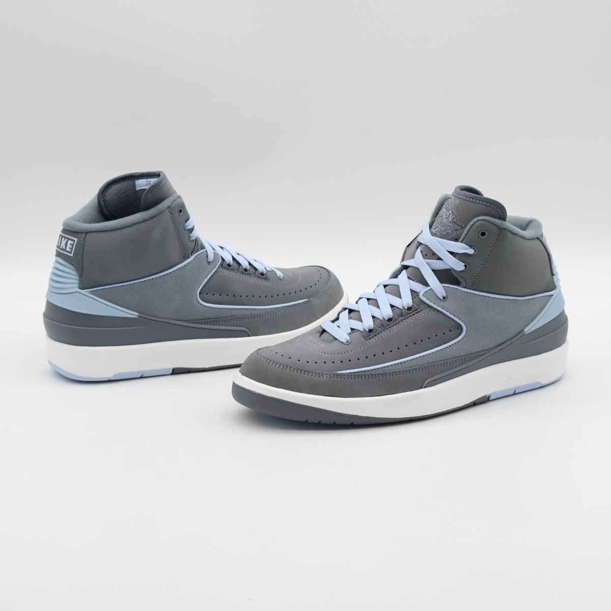 FB8871-041 Nike Air Jordan 2 Retro Cool Grey Ice Blue White