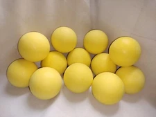 Tennis Practice Foam Tennis Balls (12-Pack) - Factory Seconds