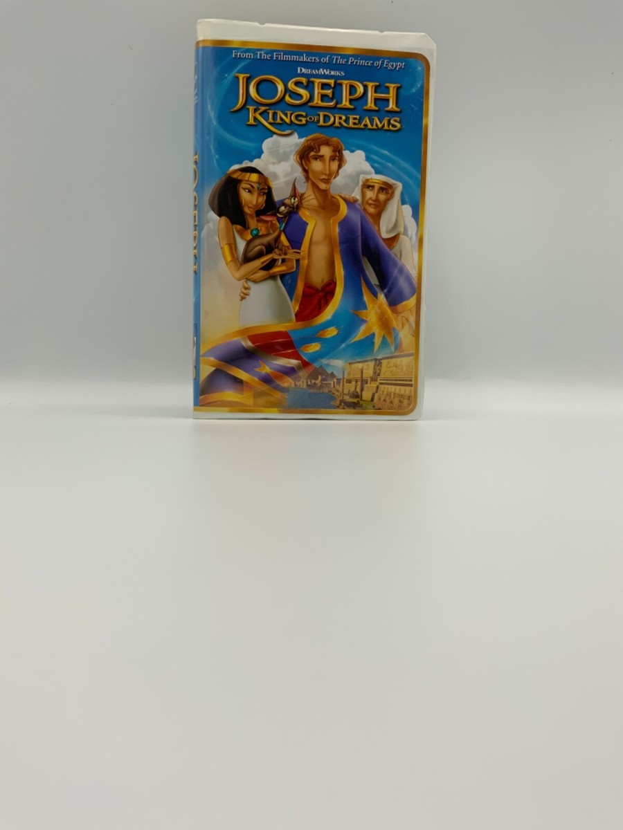 Joseph King of Dreams VHS Tape Movie Clamshell 2000 Dreamworks