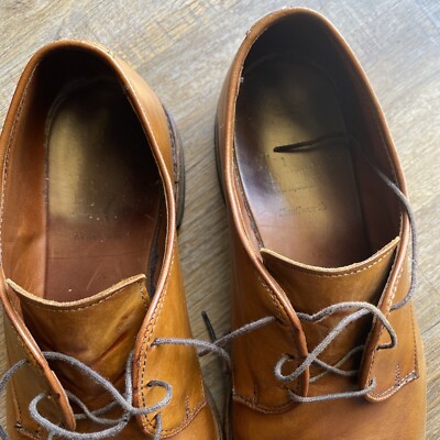 Chaussures Derby Allen Edmonds Kenilworth Cuir Marron - Pointure 13 D - Fabriquées USA