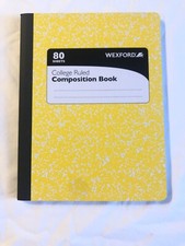 Wexford 3 Subject Composition Notebook College Ruled 80 Sheets
