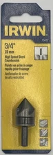 Irwin 12413 HSS Countersink Bit, 3/4" (19mm)