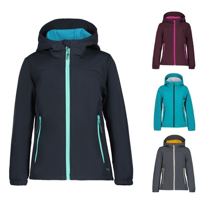 Icepeak Mädchen Softshelljacke Outdoorjacke Wanderjacke Regenjacke