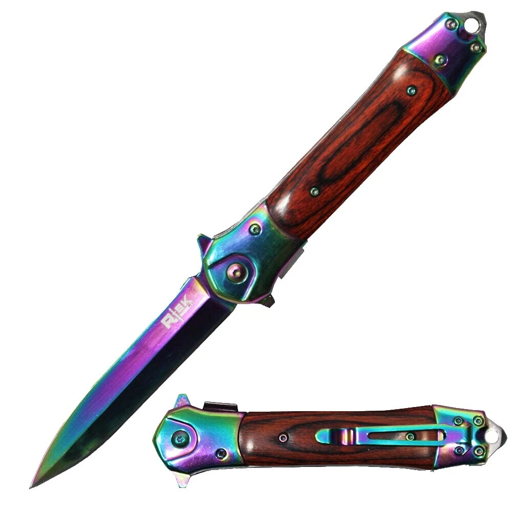 Titanium Handle Tactical Collectible Folding Knives