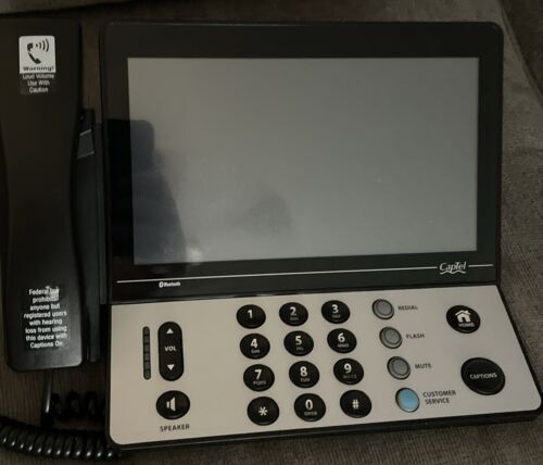 CapTel 2400i BT Captioned Hearing Impaired Touch Screen Telephone Ultratech