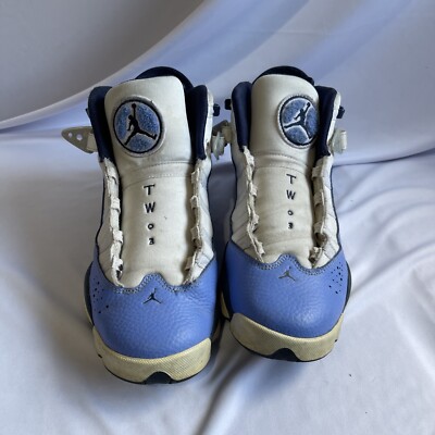 Jordan 6 Rings GG 'UNC' 323399-115 Size 7Y US Youth Baby Blue/White | eBay