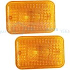 2X Taillight Lens LVU18745 For John Deere 1025R 1023E 2032R 3120 3203 4520 6403