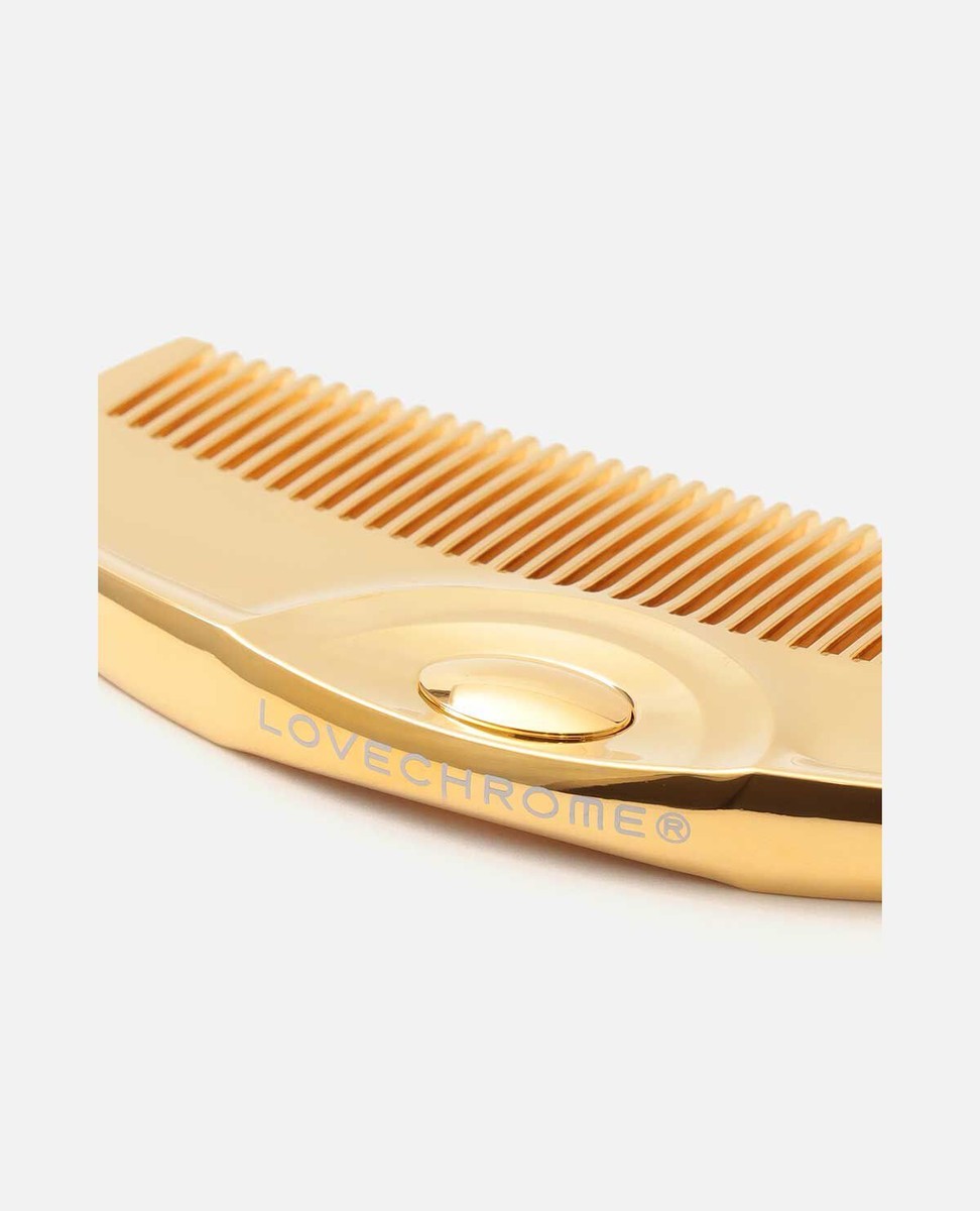 LOVECHROME (R)K24GP TSUKI GOLD Hair Comb hairbrush Gift | eBay