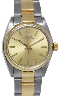 Rolex Oyster Perpetual 18k Yellow Gold 