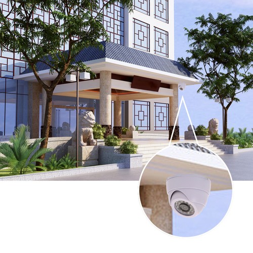 1200TVL CCTV Camera System Night Vision FHD 1080P Waterproof 24LED Dome Outdoor - Picture 7 of 15