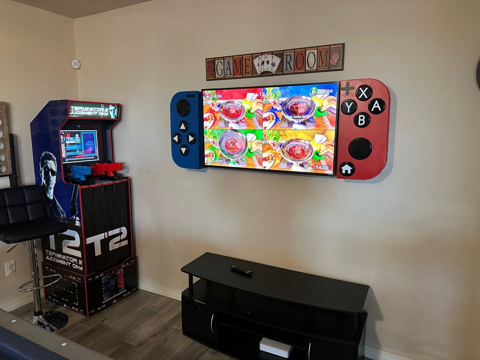 Custom Video Game Switch TV Frame