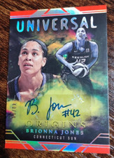 2024 Origins WNBA Brionna Jones Universal Auto Red /99