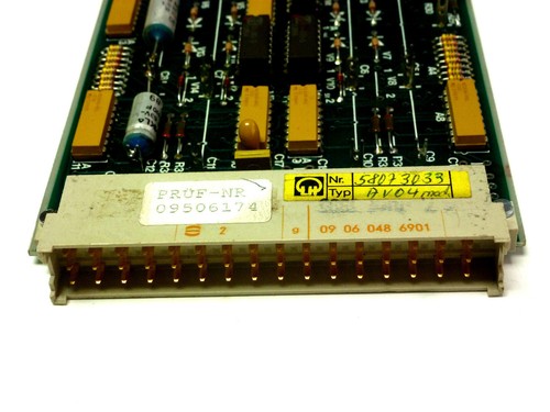 LEYBOLD TECH 58073033 AV04 CARD PRUF-NR 09506174 - Picture 3 of 3