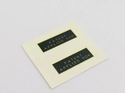 SWINGER PARTS Decalcomanie vintage Les Paul PAF per Humbucker lacca nitro colorata (2)