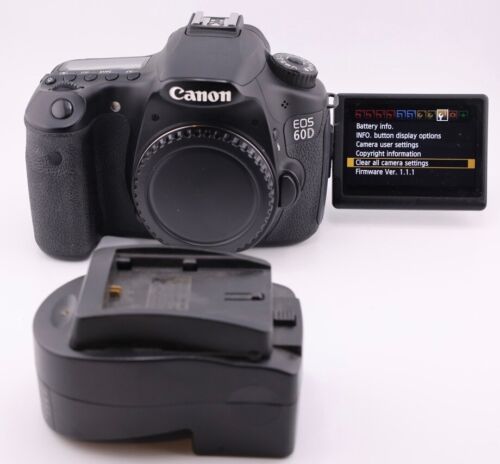 Shutter only 48K (49%) CANON EOS 60D 18 MP CMOS Digital SLR Camera Body Only