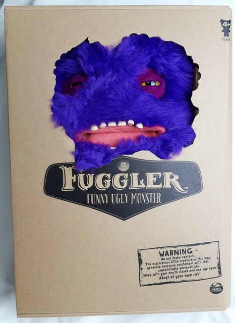 Spin Master Fuggler Funny Ugly Monster Clawey Purple 1st Series 12