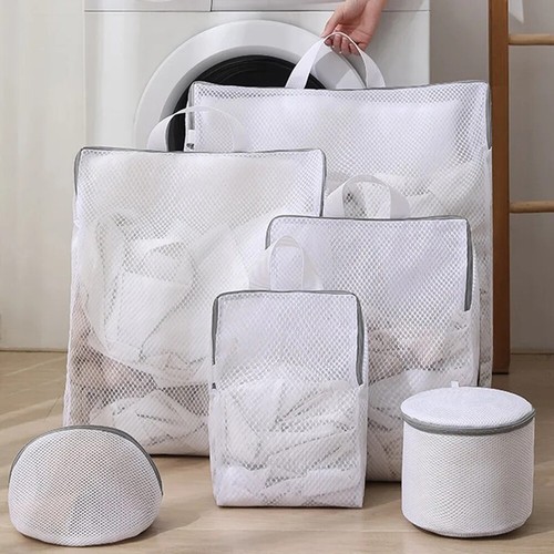 Clothing Washing Care Bag Reusable Bra Underwear Storage Zip Mesh Bag