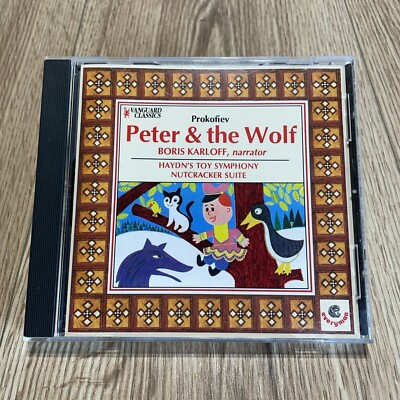 BORIS KARLOFF - Tchaikovsky: Nutcracker Op71a; Prokofiev: Peter And The Wolf,