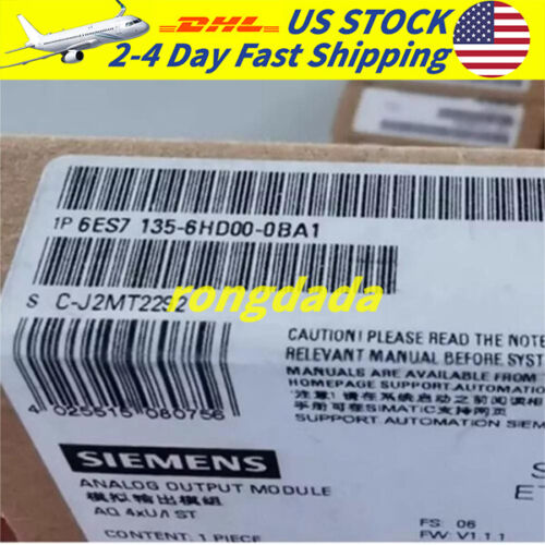 1PC 6ES7135-6HD00-0BA1 New SIEMENS 6ES7 135-6HD00-0BA1 Module