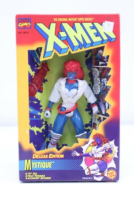 Mystique X-Men Deluxe Ed. VTG Action Figure Toy Biz New 48171 Marvel 10'' Super 
