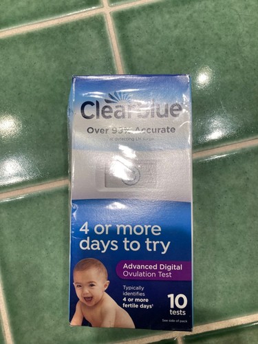 Clearblue Advanced ovulation predictor 10ct. Ex02/28 - Picture 1 of 3