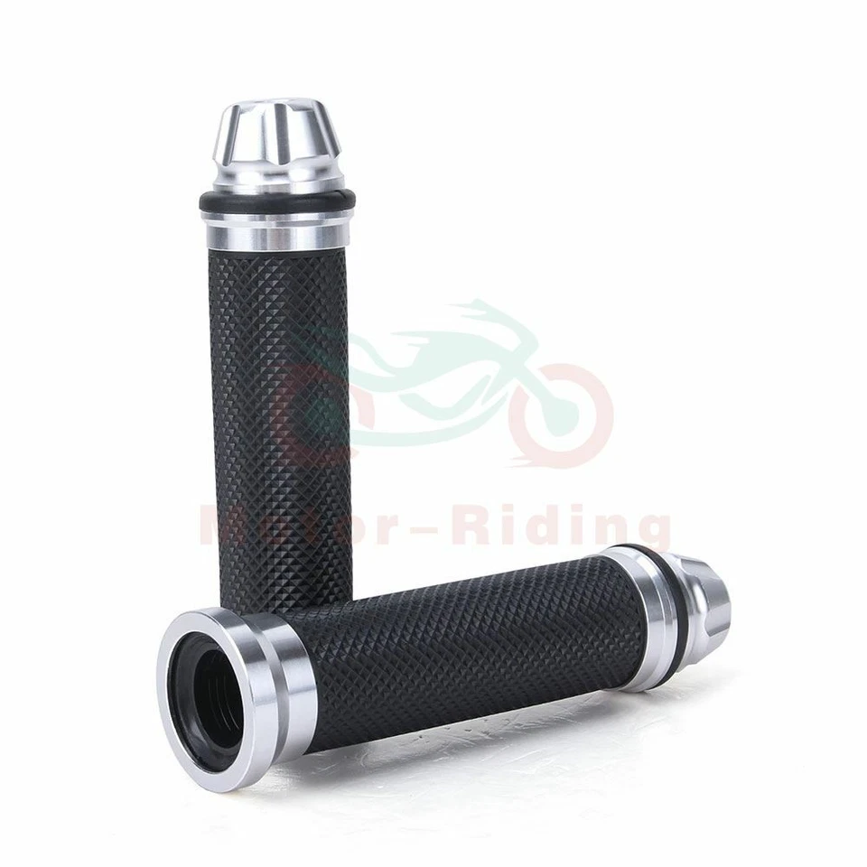 Empuñaduras de gel para manillar de motocicleta de 7/8" aptas para Honda Suzuki GSXR600 750 Yamaha Foto 3 de 4