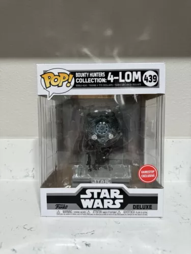 Funko POP! Star Wars - Bounty Hunters Collection: 4-LOM #439 GameStop