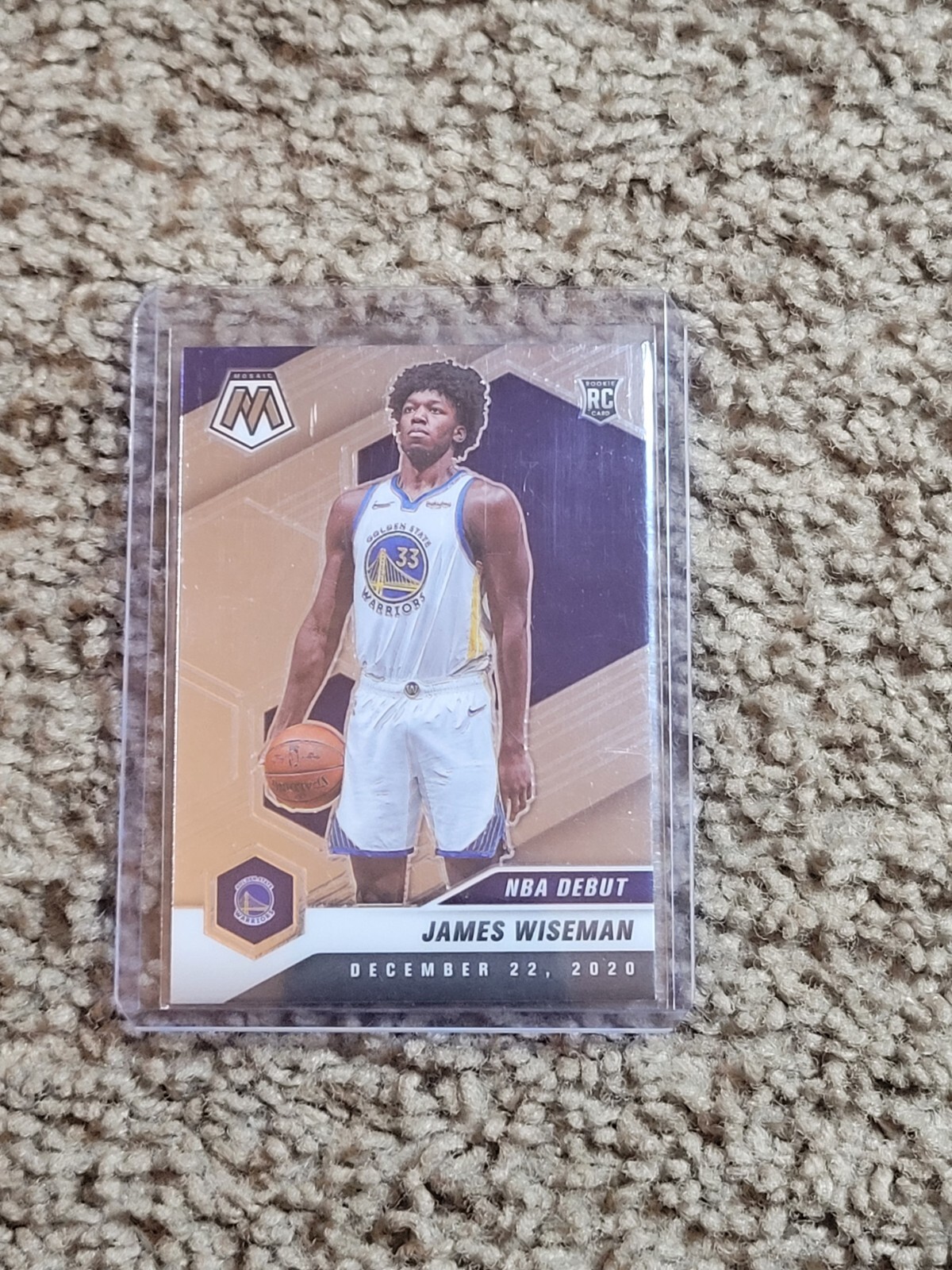 2020 Panini Mosaic #266 James Wiseman
