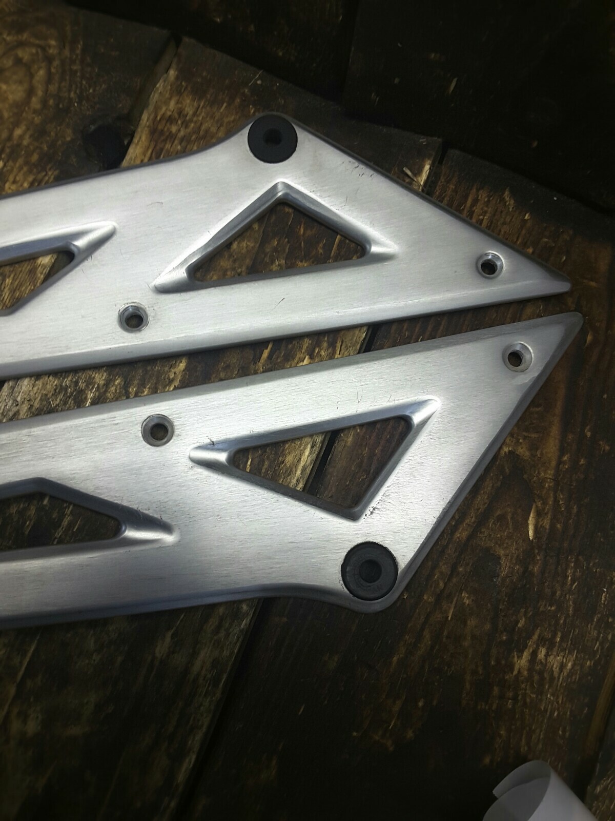 8997 SUZUKI KATANA 750 OEM RIGHT LEFT FRONT SIDE SEAT PANELS TRIMS