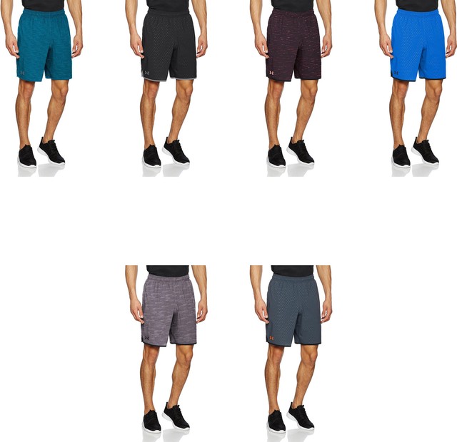 under armour men's qualifier printed shorts