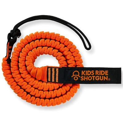 Kids Ride Shotgun Kinder Abschleppseil MTB TOW Rope 1,7 - 3,3 m Orange