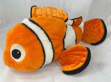 Disney Nemo Plush Stuffed Toy Clown Fish Animal Doll Orange Large 18"