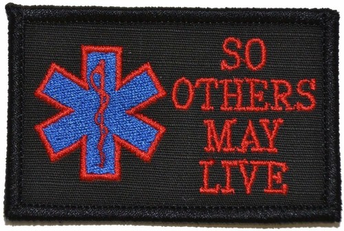 EMS So Others May Live - 2x3 Patch - Bild 3 von 12