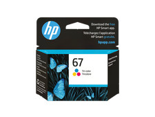 HP 67 Tri-color Original Ink Cartridge, 100 pages, 3YM55AN 140