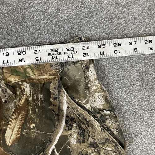 Realtree Mens Hunting Cargo Camo Pants Draw Cord Elastic Waist 3XL 48-50 Outdoor - Picture 8 of 11