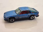 Vintage 1980 Hot Wheels Dodge Omni 024 Blackwall Hong Kong Rare Blue Metallic