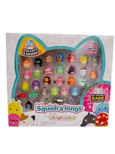 Squish-a-longs 25 Pack  25x 1” Mini-Squish w/ 6 Accessories Mystery Mini Squish
