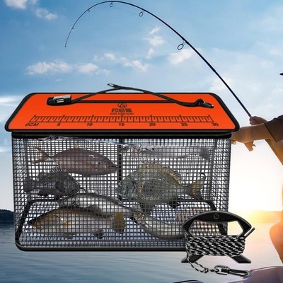 Schwimmender Korb, Aufbewahrungskäfig, multifunktionale Schutztasche, Minnow