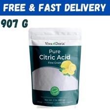100 Pure Citric Acid, Food Grade, Fine Grain, 2 Lb 907 G 